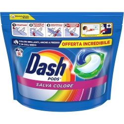 Dash Pods Salva Colore 3in1 Kapsułki do prania 64szt