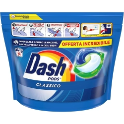 Dash Pods Classico 3in1 Kapsułki do prania 64szt