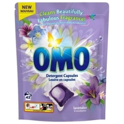 OMO Caps Lavender & Eucalyptus Kapsułki 42szt Uniwersalne