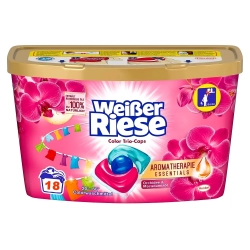 Weisser Riese Trio Caps Aromatherapie Kapsułki do prania kolorów 18szt