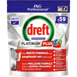 Dreft Platinum Plus Original Kapsułki do zmywarki 59szt