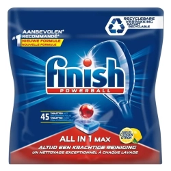 Finish Powerball All in1 Max Citron Tabletki do zmywarki 45szt