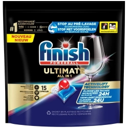 Finish Powerball Ultimate All in 1 Tabletki do zmywarki 15szt