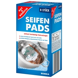 Gut & Günstig Seifenpads Nasączone gąbki do szorowania 8szt