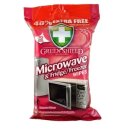 Green Shield Microwave Chusteczki do czyszczenia mikrofali 50+20szt GRATIS