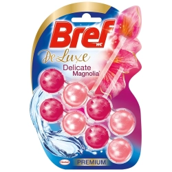 Bref De Luxe WC Delicate Magnolia Zawieszka/kulki do WC 2x50g