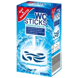 Gut&Günstig WC Sticks Meeresfrische Zawieszki do WC 4x40g