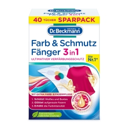 Dr Beckmann Farb & Schmutz Fänger Chusteczki wyłapujące kolory 40szt