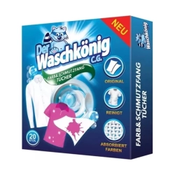 Waschkönig Farb und Schmutzfang-Tücher Chusteczki wyłapujące kolory 20szt