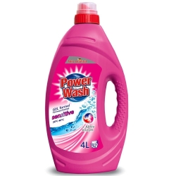 Power Wash Gel 92 prania 4L Sensitive