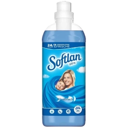 Softlan Ultra 24/7 Windfrisch Niebieski Płyn do płukania 45 prań 1L