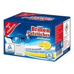 Gut&Günstig Brillen Putztücher Chusteczki do okularów 54szt