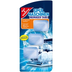 Gut & Günstig Spülmaschinen Reiniger Tabs Tabletki do czyszczenia zmywarki 3x20g