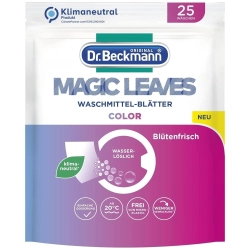Dr Beckmann Magic Leaves Waschmittel-Blätter Color Listki piorące 25szt