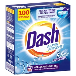 Dash Proszek Alpen Frische 100 prań 6kg