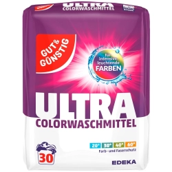 Gut&Günstig Ultra Colorwaschmittel Proszek 30 prań 2,025kg Color