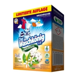 Waschkönig Proszek Orangen und Baumwollextrakt 100 prań 6kg Uniwersalny